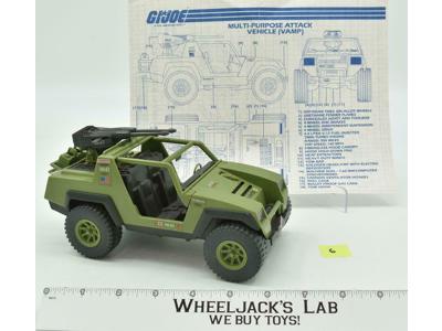 VAMP #6 100% Complete GI Joe ARAH 1982 Vintage Hasbro Action Figure Vehicle
