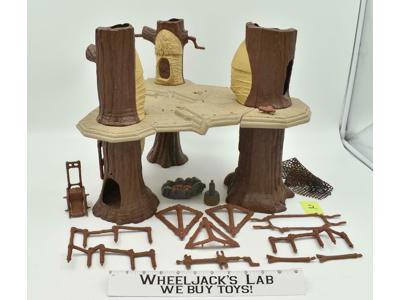 Endor Ewok Village Action Playset #2 100% Complete ROTJ Star Wars Vintage 1983