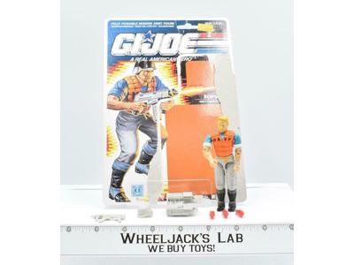 Topside W/Cardback 100% Complete GI Joe 1990 Hasbro Action figure