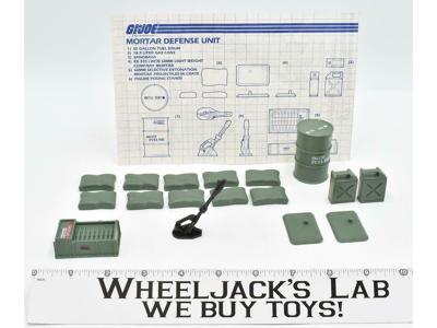Mortar Defense Unit 100% Complete 1984 GI Joe ARAH Hasbro Action Vintage