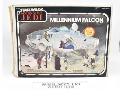 Millennium Falcon Complete W/Box 1981 Original Vintage Star Wars ROTJ Vehicle