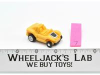 Minispy Yellow Buggy #7 100% Complete 1987 G1 Transformers Action Figure Vintage