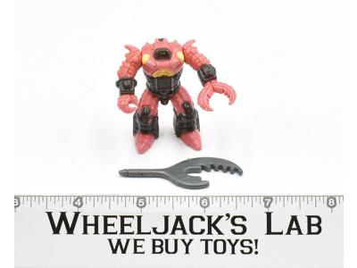 #28 Crusty Crab Battle Beasts 100% Complete Figure Vintage 1987 Hasbro Takara
