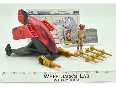 APG Anti-Gravity Pod 100% Complete W/ Nullifier GI Joe 1988 Hasbro Vintage