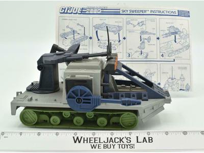 Sky Sweeper 100% Complete 1987 GI Joe ARAH Hasbro Vintage Action Figure Vehicle