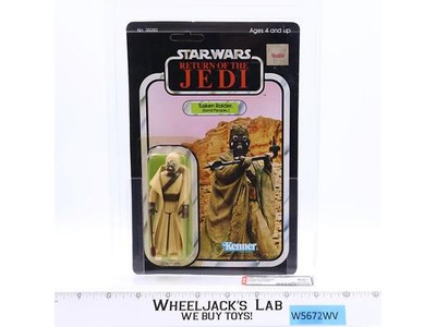 Tusken Raider Dark Brown AFA GRADED 80+ 77 Back-A Star Wars Kenner NEW SEALED