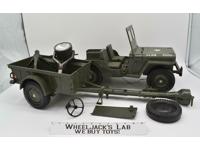 Combat Jeep 7000 Set W/ Trailer GI Joe 1965 Vintage Vehicle Action Figure
