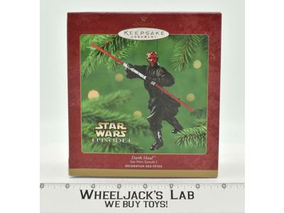 Darth Maul Hallmark Keepsake Christmas Ornament 2000 NEW MIB