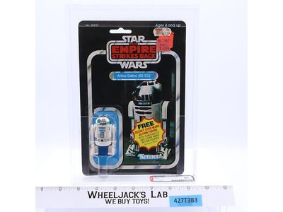 R2-D2 AFA GRADED 80 80/85/85 Star Wars 21 Back 1980 Kenner NEW SEALED