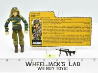 Dusty #1 V2 100% Complete 1988 GI Joe ARAH Vintage Hasbro Action Figure