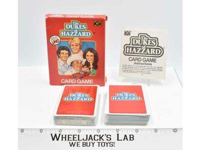 Dukes Of Hazzard IGI Card Game From the Makers of UNO 1981 Warner Bros