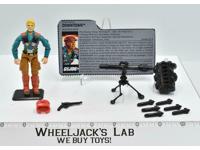 Downtown V1 100% Complete 1989 GI Joe ARAH Vintage Hasbro Action Figure