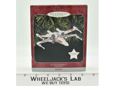 X-wing Starfighter Hallmark Keepsake Christmas Ornament 1998 NEW MIB