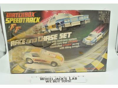 Race and Chase Slot Car Set Matchbox Speed Track NEW 1977 Vintage