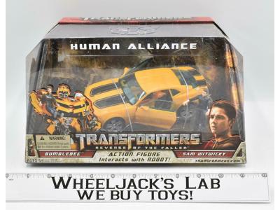 Human Alliance Bumblebee &amp; Sam Witwicky 2008 NEW MISB Transformers Hasbro