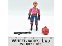 Zarana  V1 100% Complete 1986 GI Joe ARAH Hasbro Action Figure