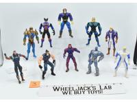 Lot of 10 Mix of Marvel and DC Comic Characters Kenner Action Figures