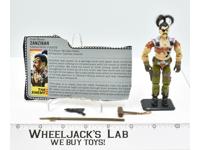 Zanzibar V1 100% Complete 1987 GI Joe ARAH Hasbro Vintage Action Figure