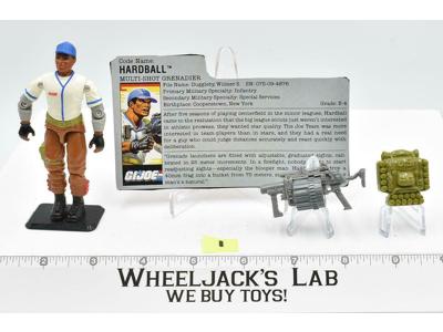 Hardball #1 V1 100% Complete 1988 GI Joe ARAH Vintage Hasbro Action Figure