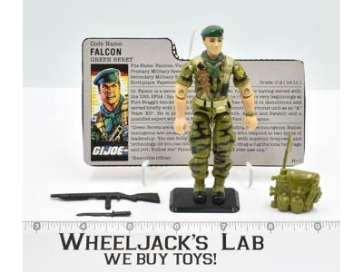 Falcon V1 100% Complete 1987 GI Joe ARAH Hasbro Vintage Action Figure