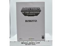 Roboto MOSC w/ Mailer He-Man Masters of the Universe 2010 MOTUC Mattel Figure