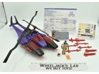 Cobra Mamba w/ Gyro-Vipor #7 100% Complete GI Joe Vehicle 1987 Hasbro Vintage