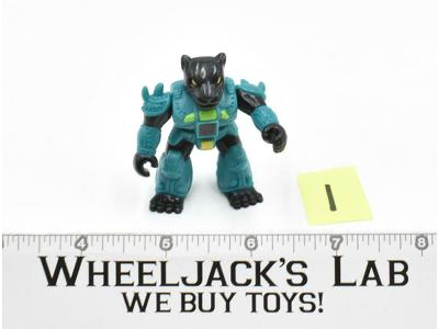 #57 Black Panther #1 Battle Beasts Action Figure Vintage Hasbro Takara 1987