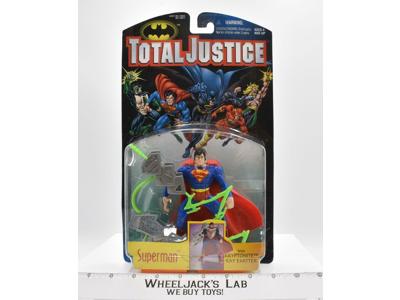 Superman Total Justice Batman 1996 Kenner NEW MOSC Action Figure