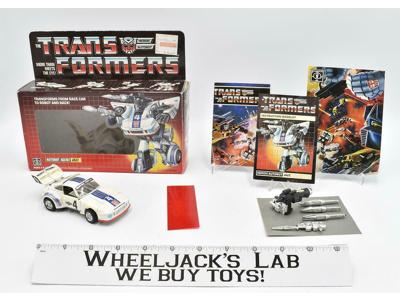 Jazz NICE BOX 100% Complete Boxed 1984 Vintage Hasbro G1 Transformers