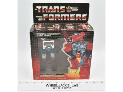 Perceptor MIB 100% Complete 1985 Vintage G1 Transformers Action Figure