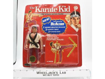 Chozen The Karate Kid 1986 Remco Toys Inc. NEW MOSC Red Card Action Figure