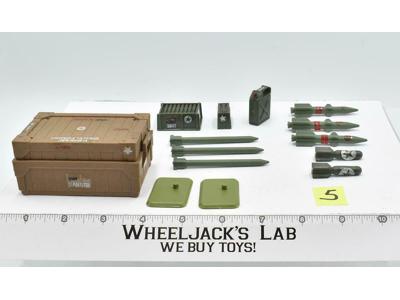 Ammo Dump Supply #5 100% Complete 1985 GI Joe Hasbro Action Vehicle Vintage