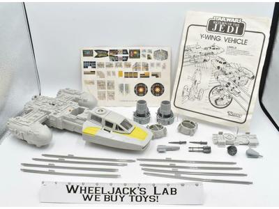 Y-Wing 100% Complete Star Wars ROTJ Vintage 1983 Kenner Action Figure Vehicle