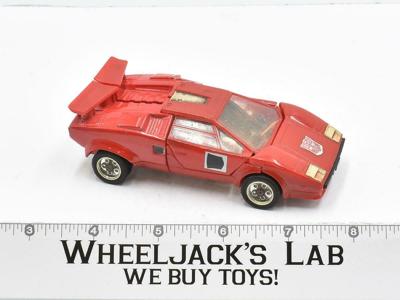 Sideswipe Lamborghini 1985 G1 Transformers Vintage Hasbro Action Figure