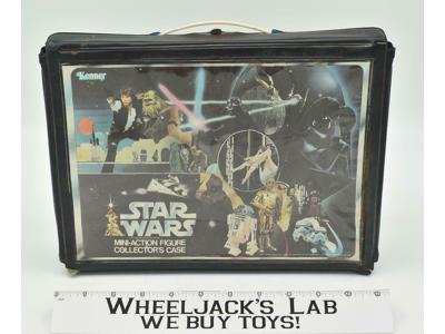 Vinyl Star Wars Action Figure Collector's Case Complete W/Trays 1978 Kenner