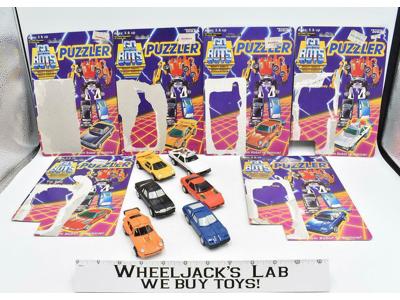 Puzzler Set W/ Cards X5 Gobots Vintage Go-Bots 1985 Bandai Tonka Action Figure