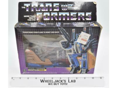 Dirge NEAR MINT MIB 100% Complete 1985 Vintage G1 Transformers Action Figure