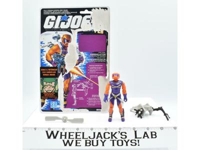 Annihilator V1 W/Cardback GI Joe 1989 Hasbro Action Figure Vintage