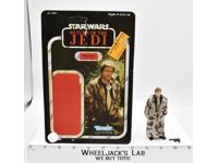 Han Solo Trench UNPUNCHED Complete 77 Back ROTJ Star Wars Kenner 1983 NO REPRO