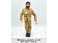 Land Adventurer Brown Hair &amp; Beard 12" GI Joe 1970 Vintage Action Figure Hasbro