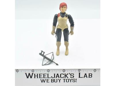Scarlett SWIVEL ARM 100% Complete GI Joe V1.5 ARAH Vintage Hasbro 1982-83 Figure