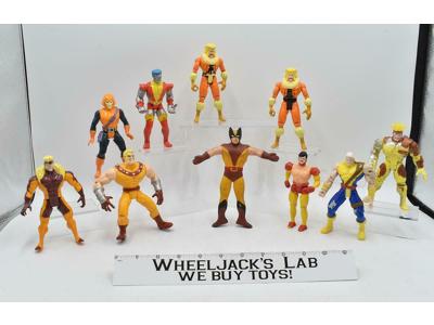 Lot of 10 Marvel ToyBiz Action Figures