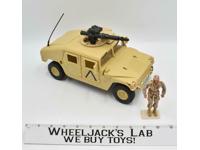 Desert Humvee 100% Complete 2005 GI Joe Hasbro Figure Vehicle Vintage