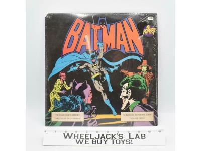 Batman Four Adventure Stories Vintage Vinyl Record 1975 Power Records #8155