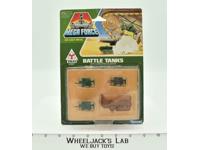Battle Tanks W/Armored Bunker 1989 TRIAX Mega Force MOSC NEW Action Figure