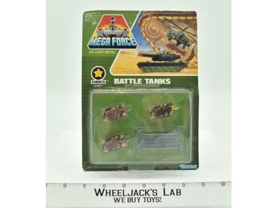 Battle Tanks W/Armored Bridge 1989 V-ROCS Mega Force MOSC Action Figure
