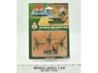 Army Attack Helicopters W/Radar Tower 1989 Triax Mega Force MOSC Action Figure