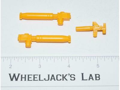 Computron Nosecone 2x Missiles Lasers + Hand Gun 1987 Vintage G1 Transformers
