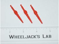 Perceptor 3x Missiles Rockets Vintage Hasbro 1985 G1 Transformers Action Figure