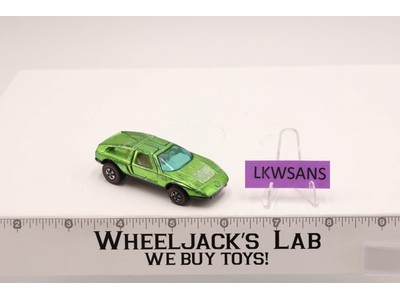 Mercedes Benz C-111 Light Green Lime 1970 Redline Hot Wheels Mattel Vintage RL
